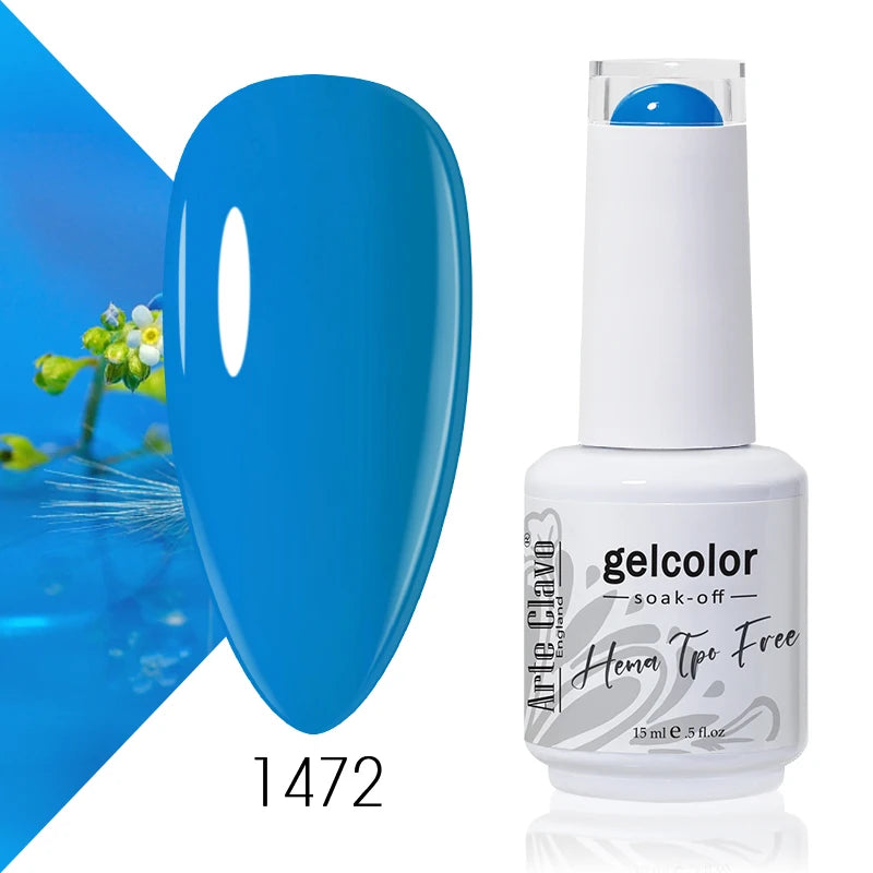 Arte Clavo Blue Nails Candy Party Nude Gel Nail Polish 2026 Mint
