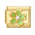 Golden Series Black Bows Butterfly Red Star Cherry Heart Italian