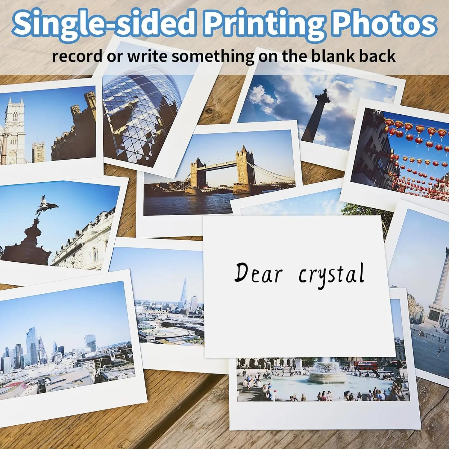 5R(5"x 7") High Glossy photographic Paper Waterproof Professional Photo Paper Wohoto Paper Works with All Inkjet Printers 230g Qme
