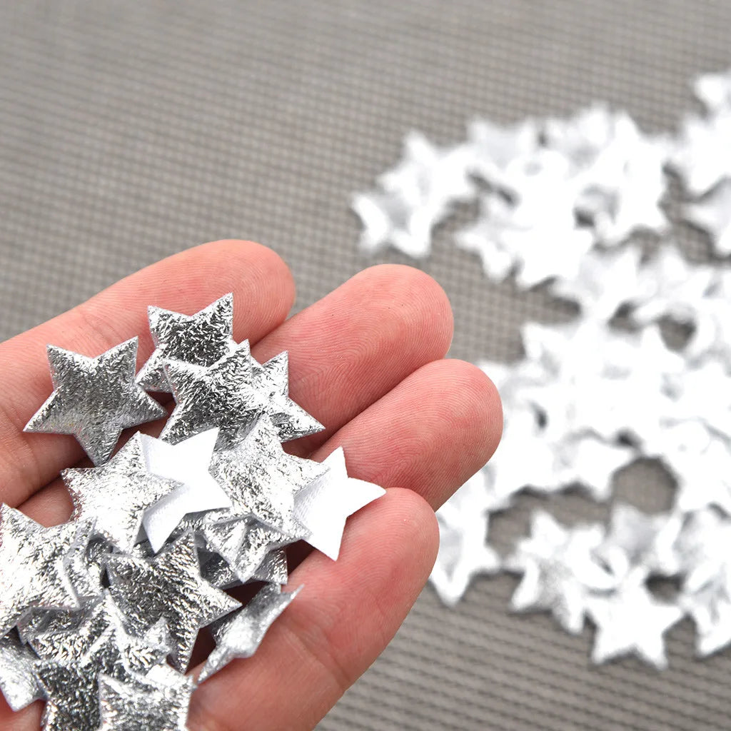 Mini Five-pointed Star Confetti Glitter for Party Wedding Festival Decoration DIY Craft Supplies USA Independant Day Scene Props Qme