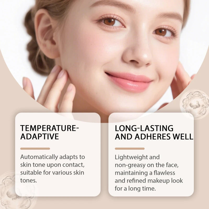 Changing Foundation Make-up Concealer Mild Skin Lasting Even Covering Qme