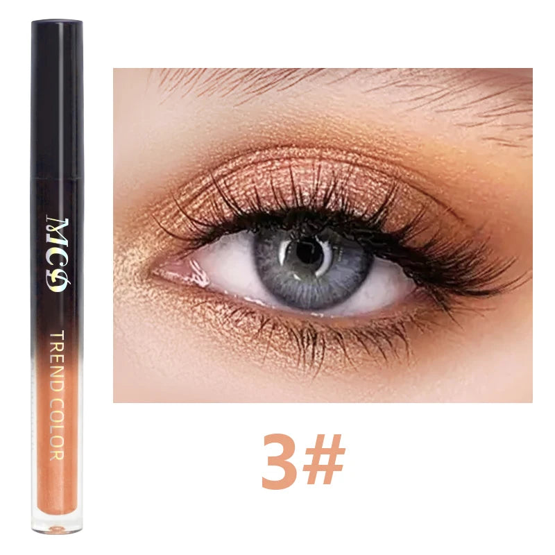 13-Shade Waterproof Liquid Eyeshadow Palette Shine Long-lasting Qme 3