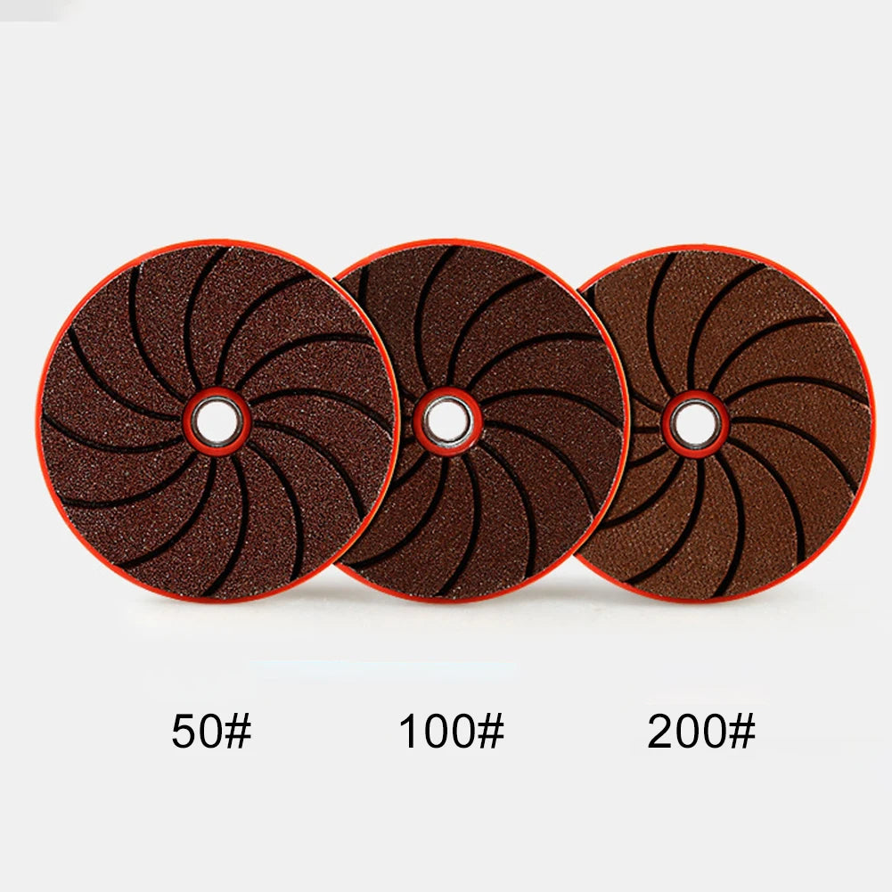 1 Pc 80mm 3Inch Diamond Polishing Pad Wet Dry Buff Disc Abrasive M10*1.5 For Marble Concrete Grinding Trimming Renovation Tools Qme