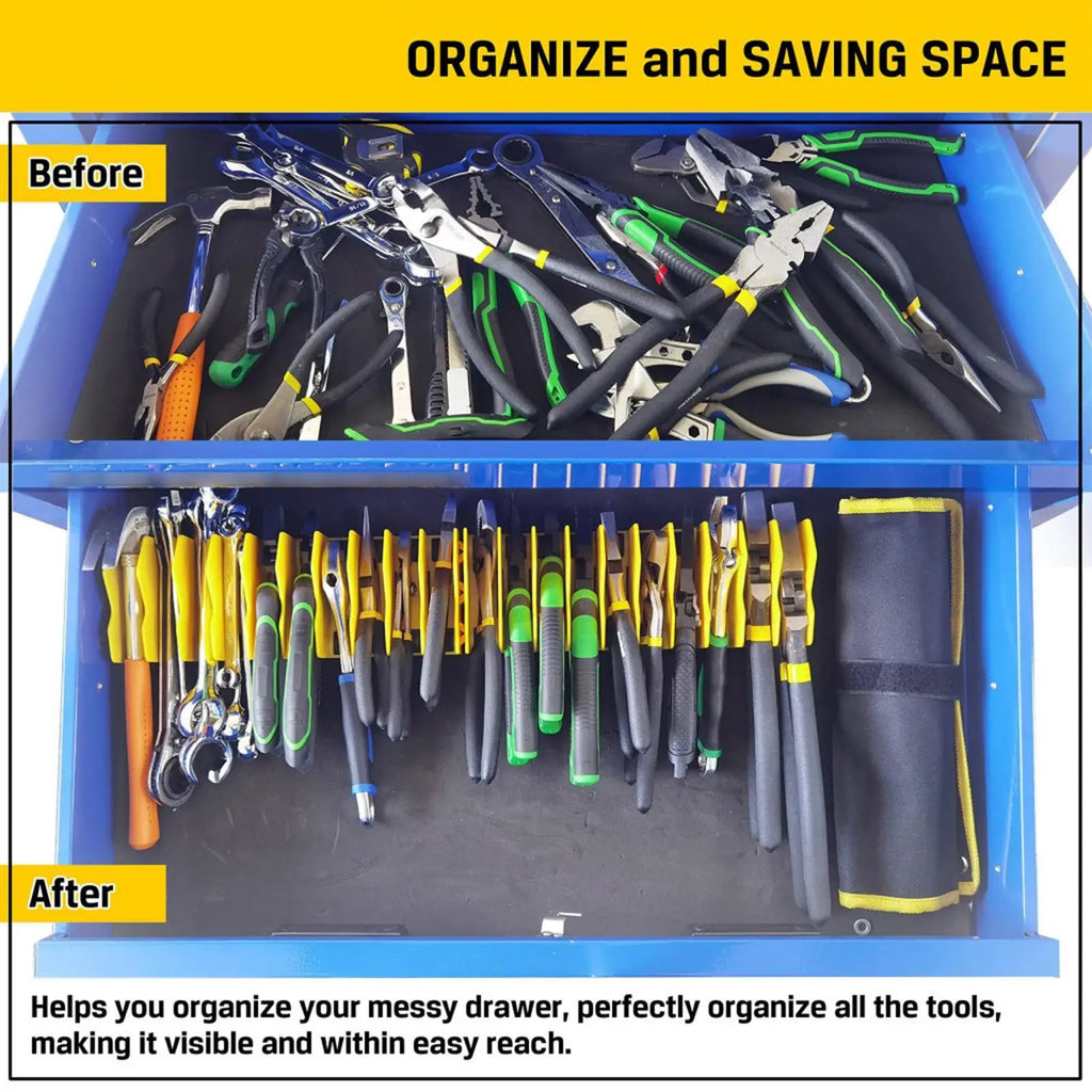 Plier Organizer Plier Holder and Cutter Organizer Sturdy Plier Storage Holder Tools Set Toolbox Storage for Cutters Hammers Hand Qme