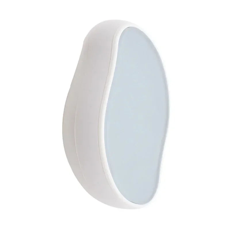 Crystal Hair Removal Eraser Painless Safe Reusable Easy Clean Depilation Tool Physical Glass Hair Removal Body Beauty Eraser Qme Matte White