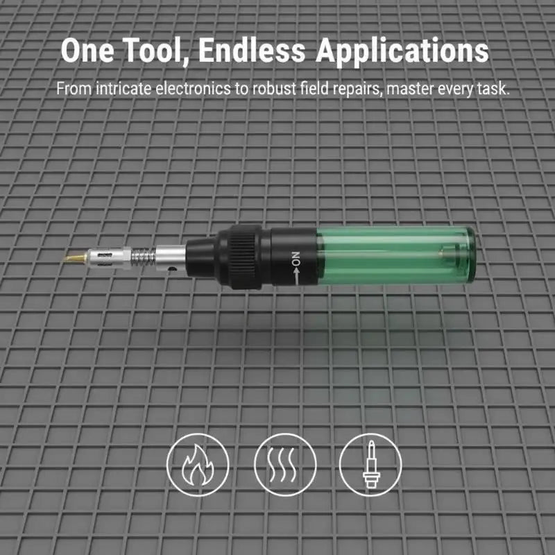 Portable Soldering Iron 1300 Celsius Welding Pen Burner Blow Torch Qme