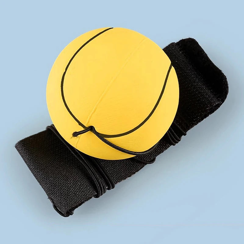Return Sponge Rubber Hand Ball Game Exercises Bouncing Elastic Sport Qme Tennis
