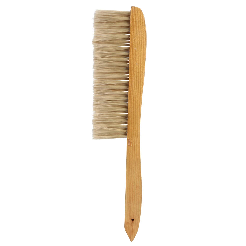 Bee Brush Double Row Long Handle Beekeeping Brush Beehive Sweeping Cleaning Tool Durable for Apiary Hive Beekeeper Equipment Qme As picture