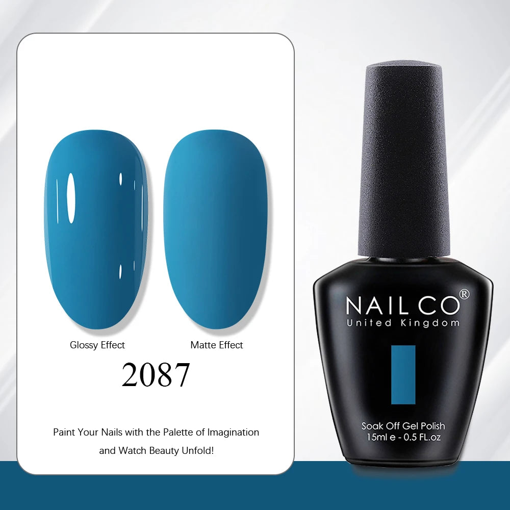NAILCO Nail Gel Polish Autumn Product Art Soak Off UV Varnish Lacquer