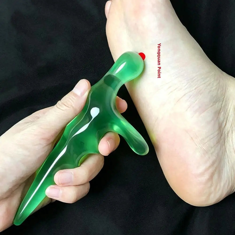 Manual Trigger Point Massage Tool Thumb Saver Deep Tissue Whole Body Qme