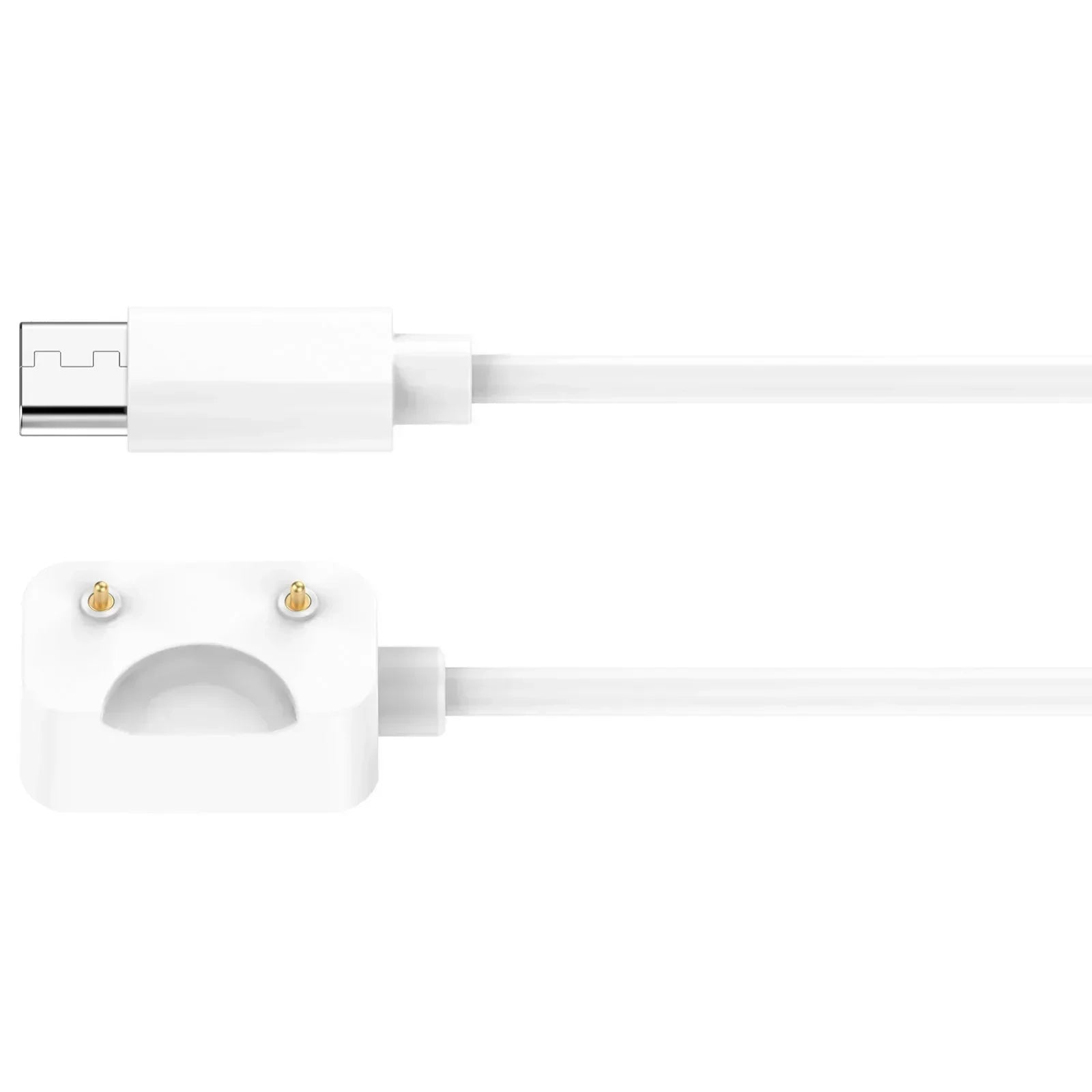 50CM/100CM For Samsung Galaxy Fit 3 Charger Watch Adapter USB / USB C Charging Cable Cord Magnetic For Samsung Galaxy Fit 3 Qme White TypeC-55cm