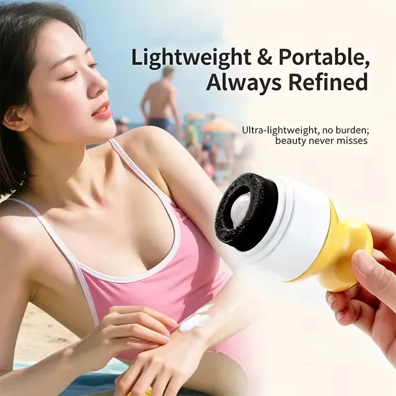 High-quality Refillable Sunscreen Applicator Lotion Dispenser Bottle Qme
