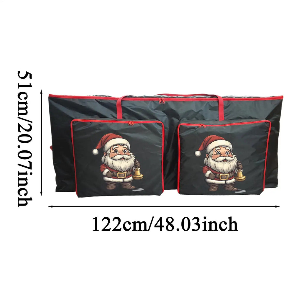Christmas Tree Storage Waterproof Christmas Artificial Wreath Organizer Pouch Dustproof Bag For Holiday Ornaments Lighting Qme