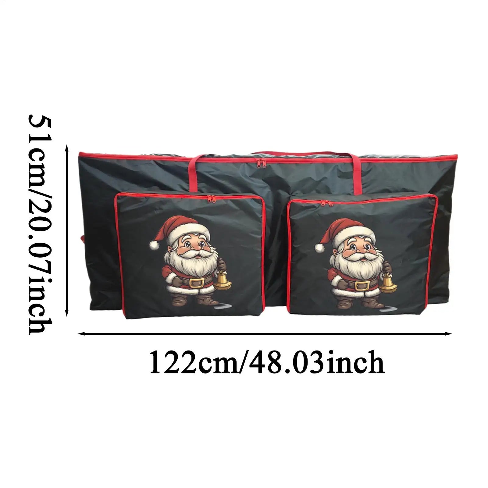 Christmas Tree Storage Waterproof Christmas Artificial Wreath Organizer Pouch Dustproof Bag For Holiday Ornaments Lighting Qme
