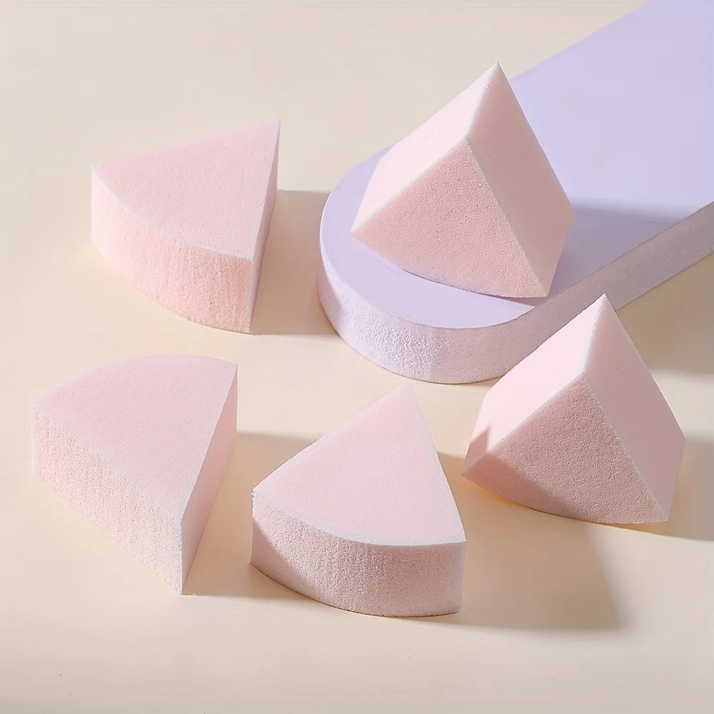 Triangle Makeup Blender Sponges Full Face Curve Blending Coverage Qme 50pcsfengse