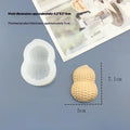 Peanut Pistachio Pecan Coffee Bean Mousse Cake Silicone Mold Qme A2