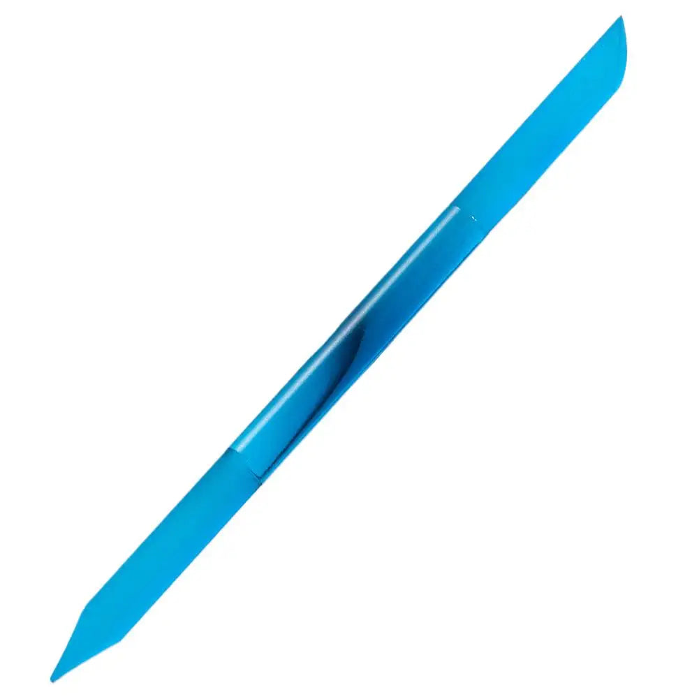 Crystal Cuticle Pusher Dual-ended Manicure Stick Remover Tool Glass Qme blue