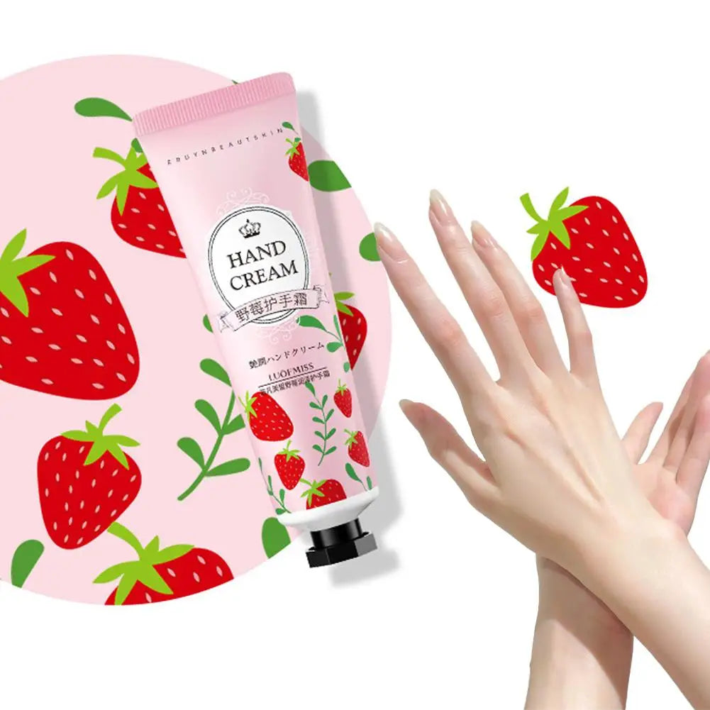 Plant Fruit Hand Cream Natural Fragrance Moisturizing Lotion Dry Qme