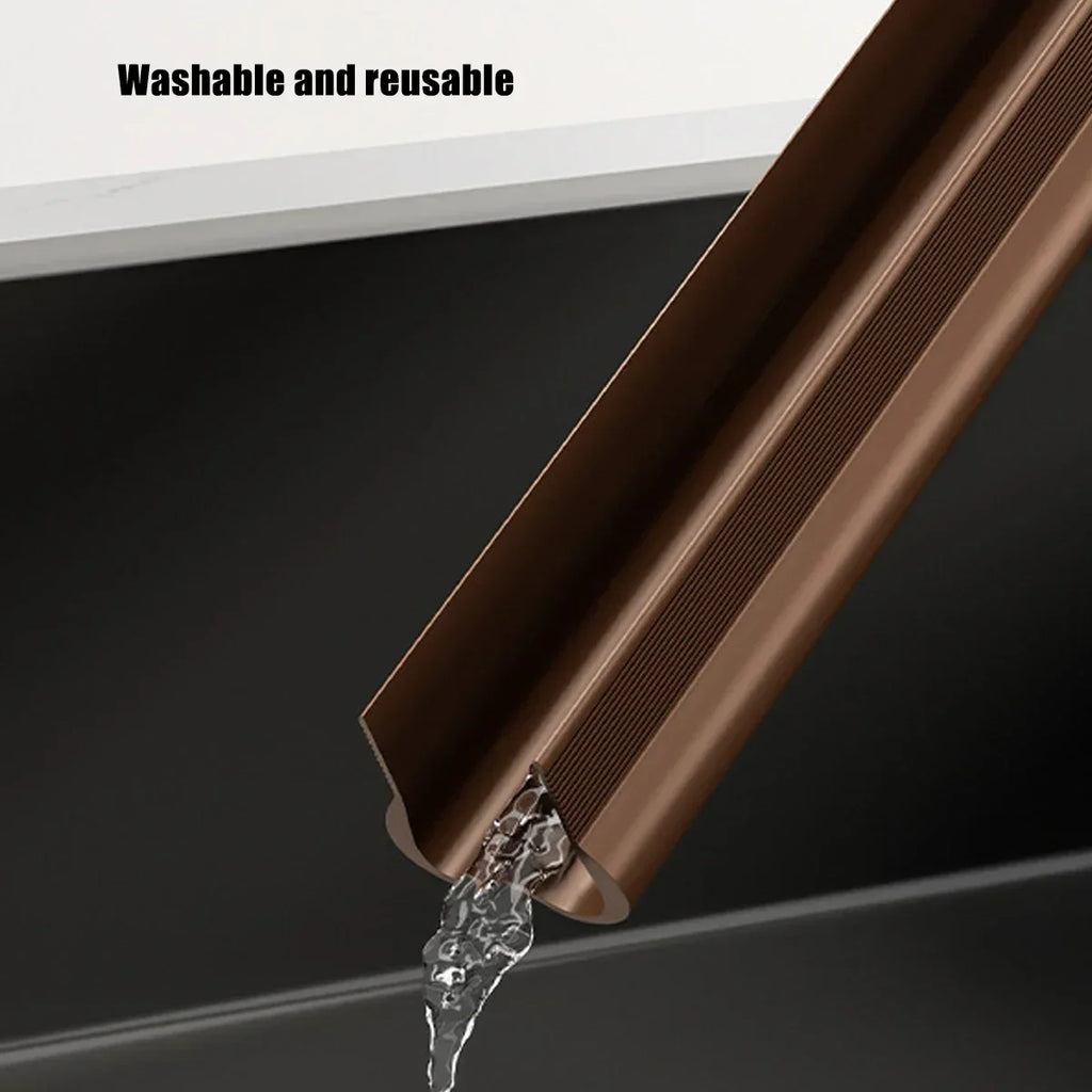 PVC Flexible Door Bottom Sealing Strip Under Doors Draft Stopper Qme
