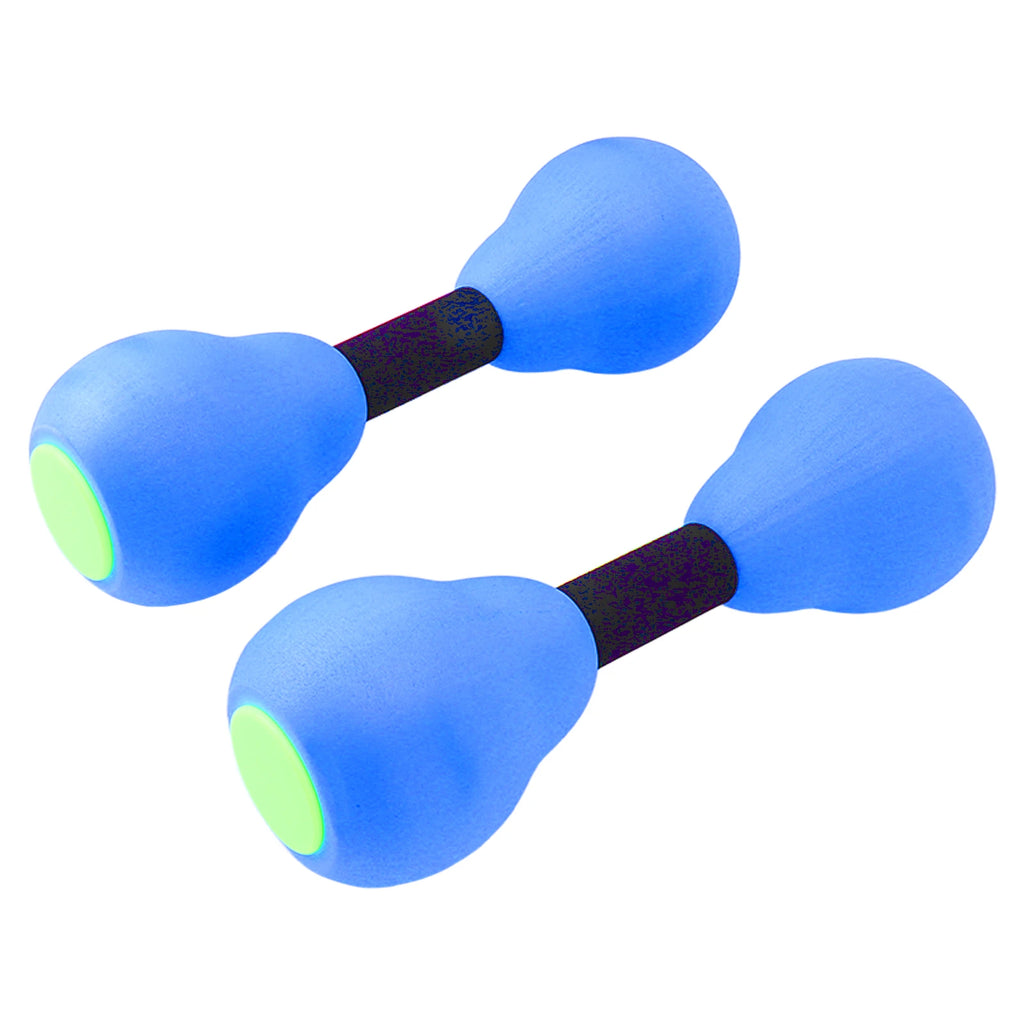 Aquatic Dumbbells Women Aquatic Dumbbells Floating Muscle Building Quickly Drying Water Weights for Fitness Blue Water Dumbbells Qme