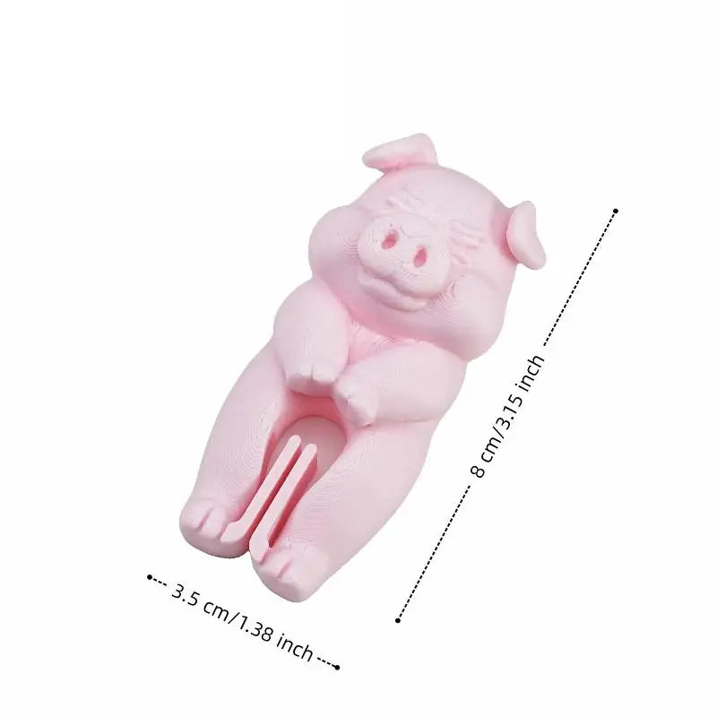 3D Printed 1/5pcs Set Farm Animal Bag Clip Funny Pet Lightweight And Durable Plastic Food Bag Sealing Clips Qme