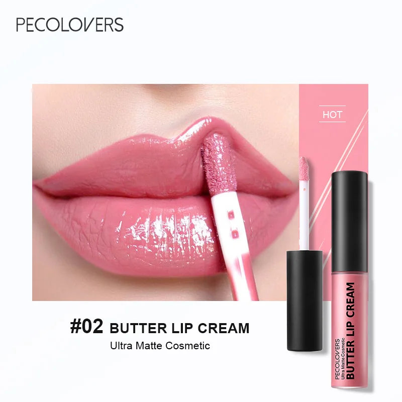 Waterproof Mirror Pearlescent Lip Gloss Long Lasting Moisturizing Qme 02