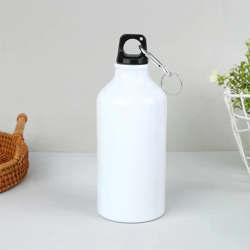 1Pc Aluminum Outdoor Bike Sports Water Bottle Drinking Kettle Drinking Cup Leakproof Water Jug For Travel Running Camping Qme