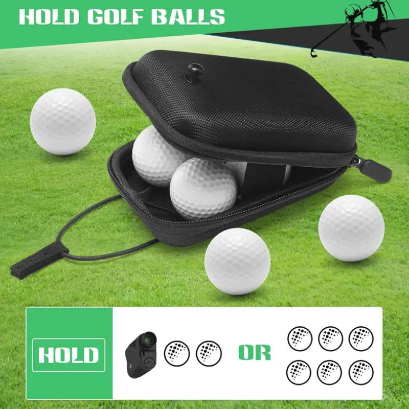 Golf Rangefinder Case EVA Hard Cover Range Finder Bag Outdoor Qme