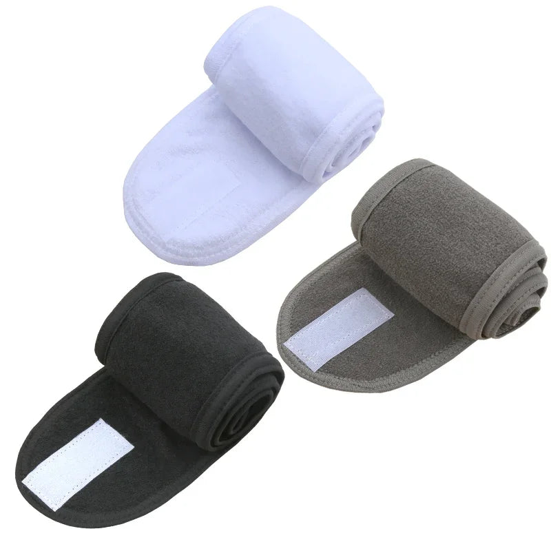 Spa Wide Hairband Adjustable Head Band Women Yoga Bath Shower Makeup Qme B1