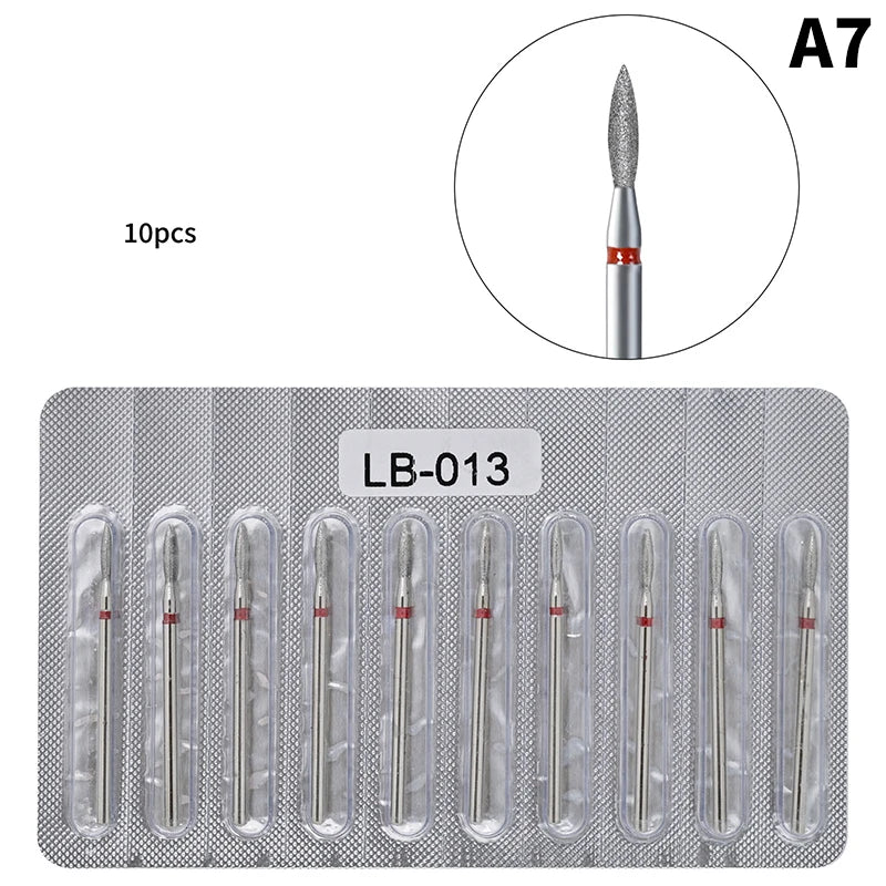 Milling Cutter Manicure Electric Nail Drill Bits Accessory Pedicure Qme A7