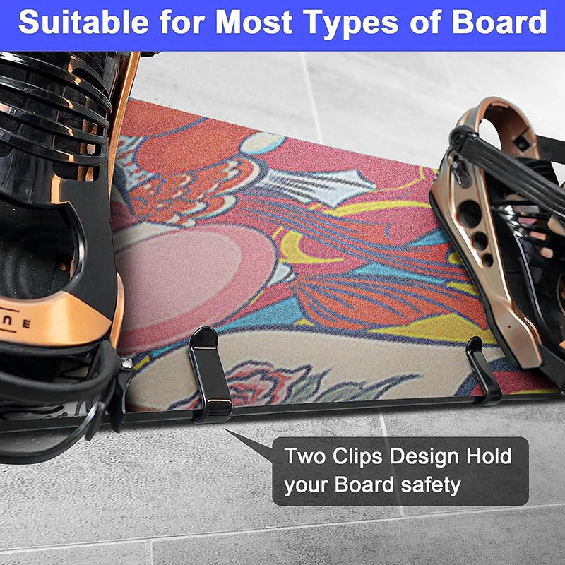 Saving Design Storage Hanger Display Rack SKi Board Horizontal Qme