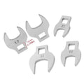 8Pcs 3/8 Inch Interchangeable Handle Bull Head Ratchet Wrench Set Medium Drive L-Shaped Horn Spanner Accessories Qme 8pcs