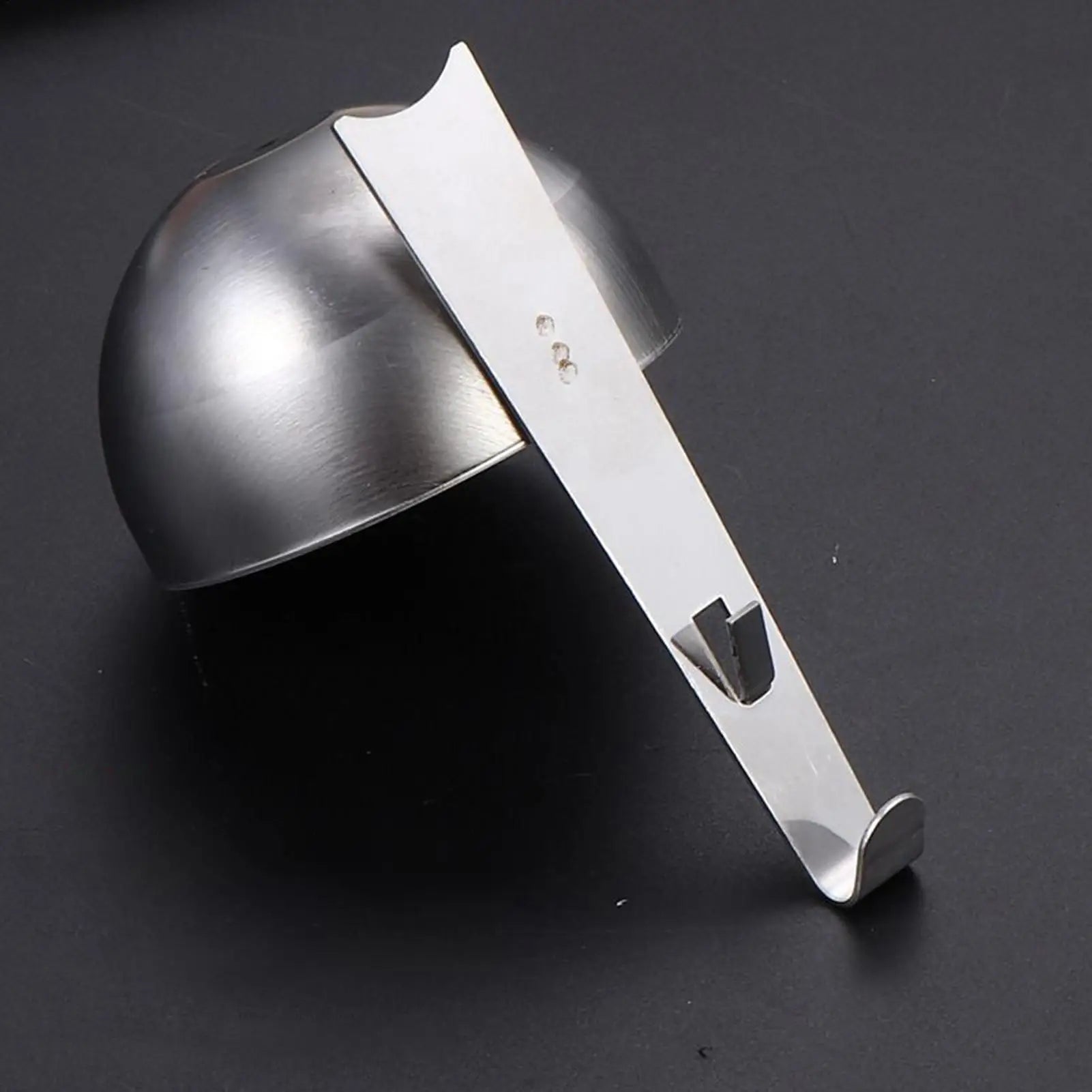 1PC Household Poached Egg Maker Hangable Stainless Steel Egg Poacher Round Nonstick Steamer Boiler For Kitchen Cooking Breakfast Qme