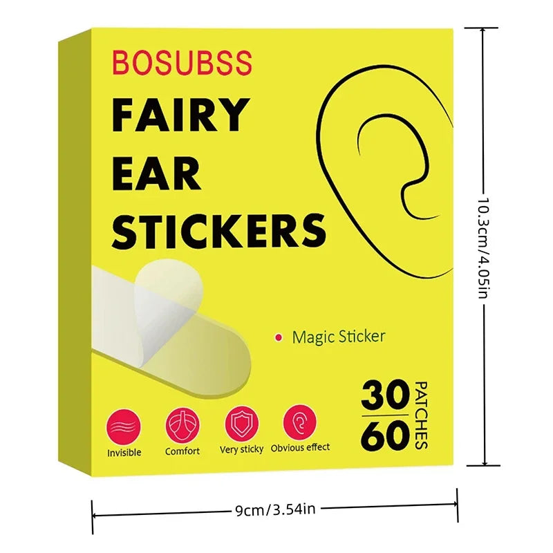 Invisible Protruding Ears Correctar Tape Ear Aesthetic Elf Stickers Qme