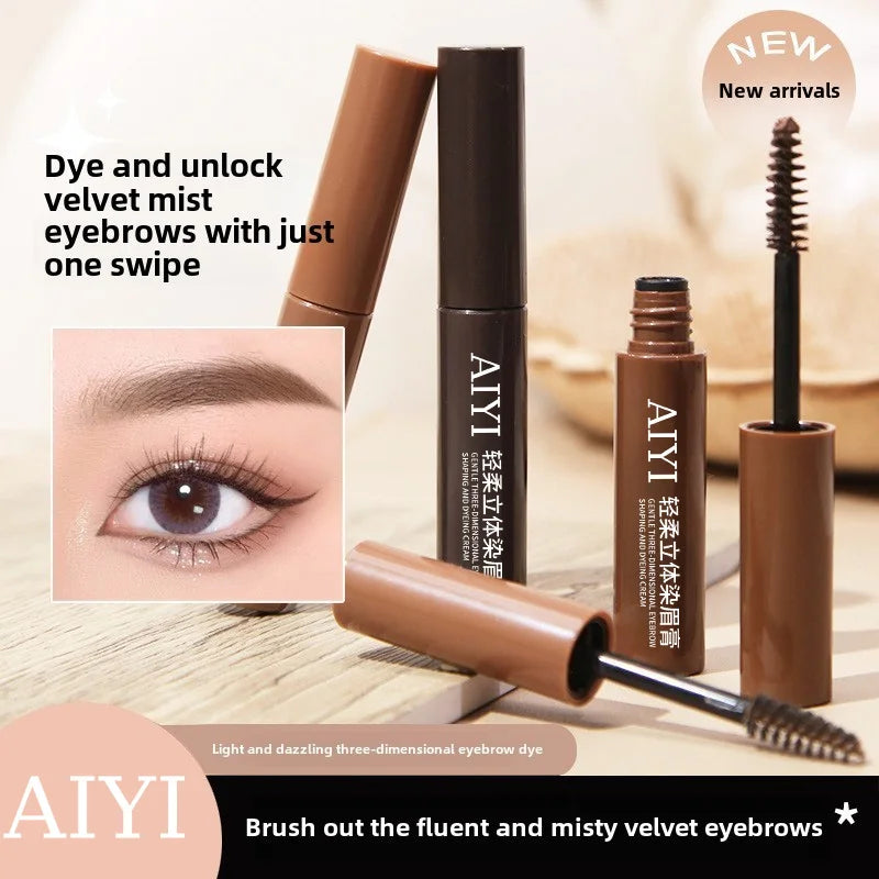 Natural Tinted Brow Mascara AIYI Waterproof Sweat Resistant Long Wear Qme
