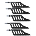 1 Replacement Blades Curved Jigsaw Blade Precision Cuts Ground Teeth Qme 5PCS