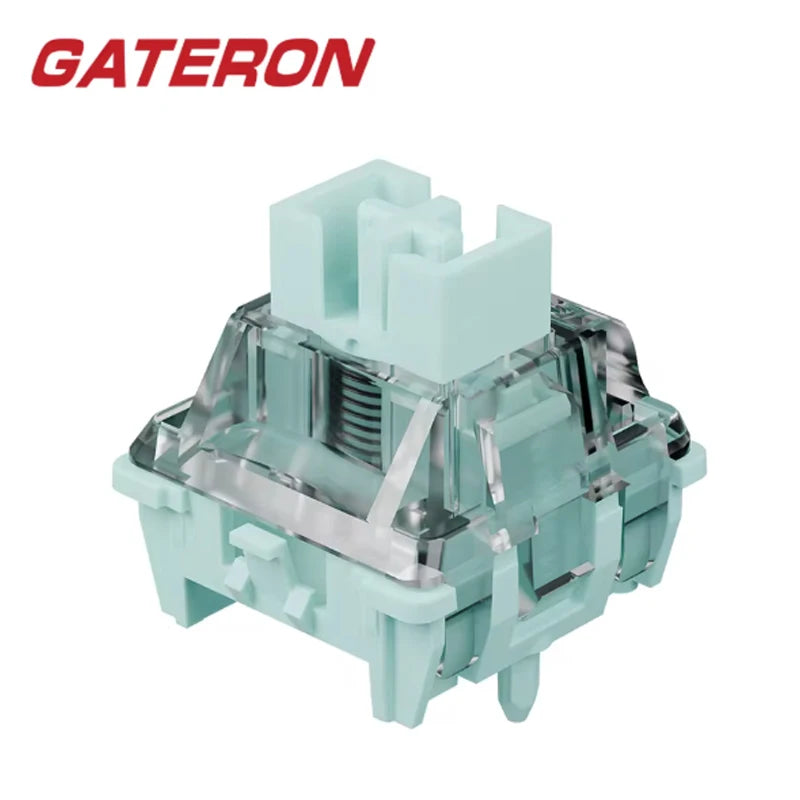GATERON Magnetic Jade Gaming switch, Linear, Freely setting Wall Stem, Hall Sensor HIFI Sound for Magnetic Keyboard Gaming Work Qme