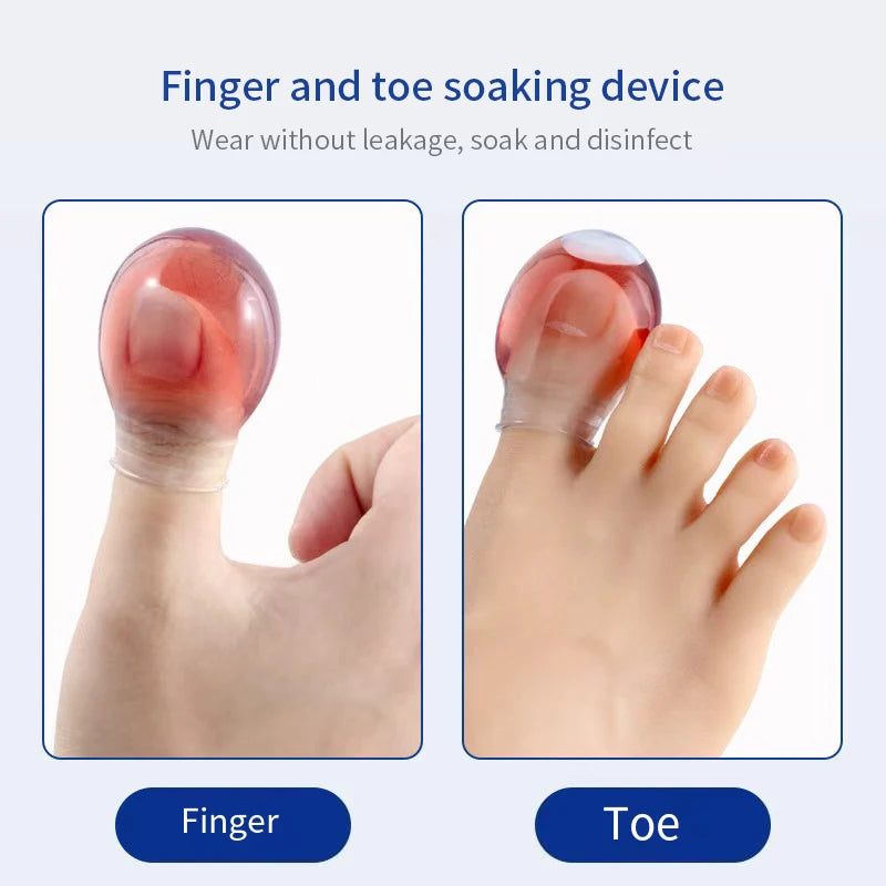 Soft Silicone Toe Sleeves Protectors Reduce Friction Prevents Nail Qme
