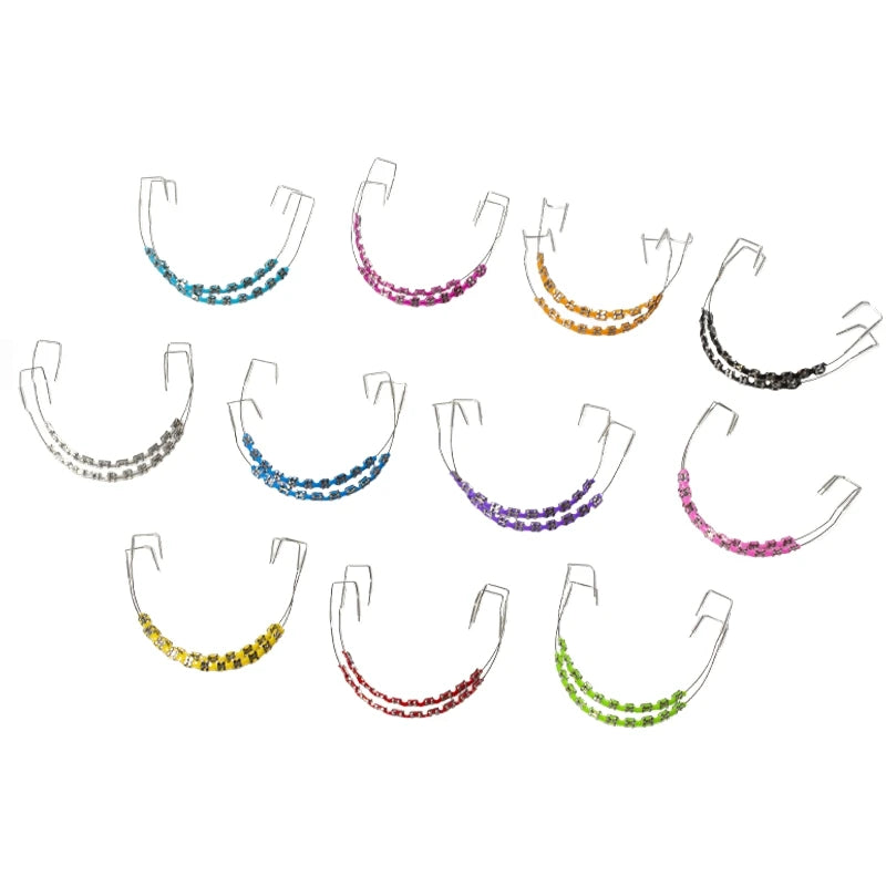 Universal Orthodontic Brackets Invisible Orthodontic Aligners Fashion Braces Teeth Temporary Braces Orthodontics Dental Braces Qme