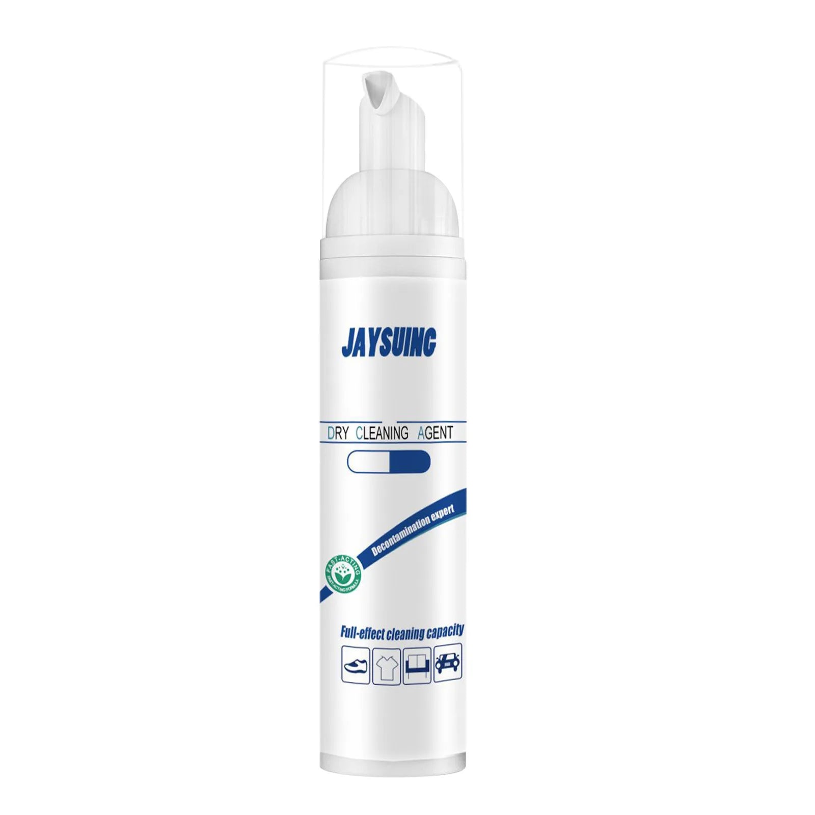 Dry Clothing Foam Cleaner Down Jacket Oil Stain Removal Mattress Sofa Decontamination Dry Cleaner Wash Free Clothes Cleaner Foam Qme 100ml