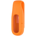 Soft Silicone Clip Clasps For Google Fitbit Air Multi-Purpose 360Degree Protection Clips Case for Outdoor Sports Running Cycling Qme Orange
