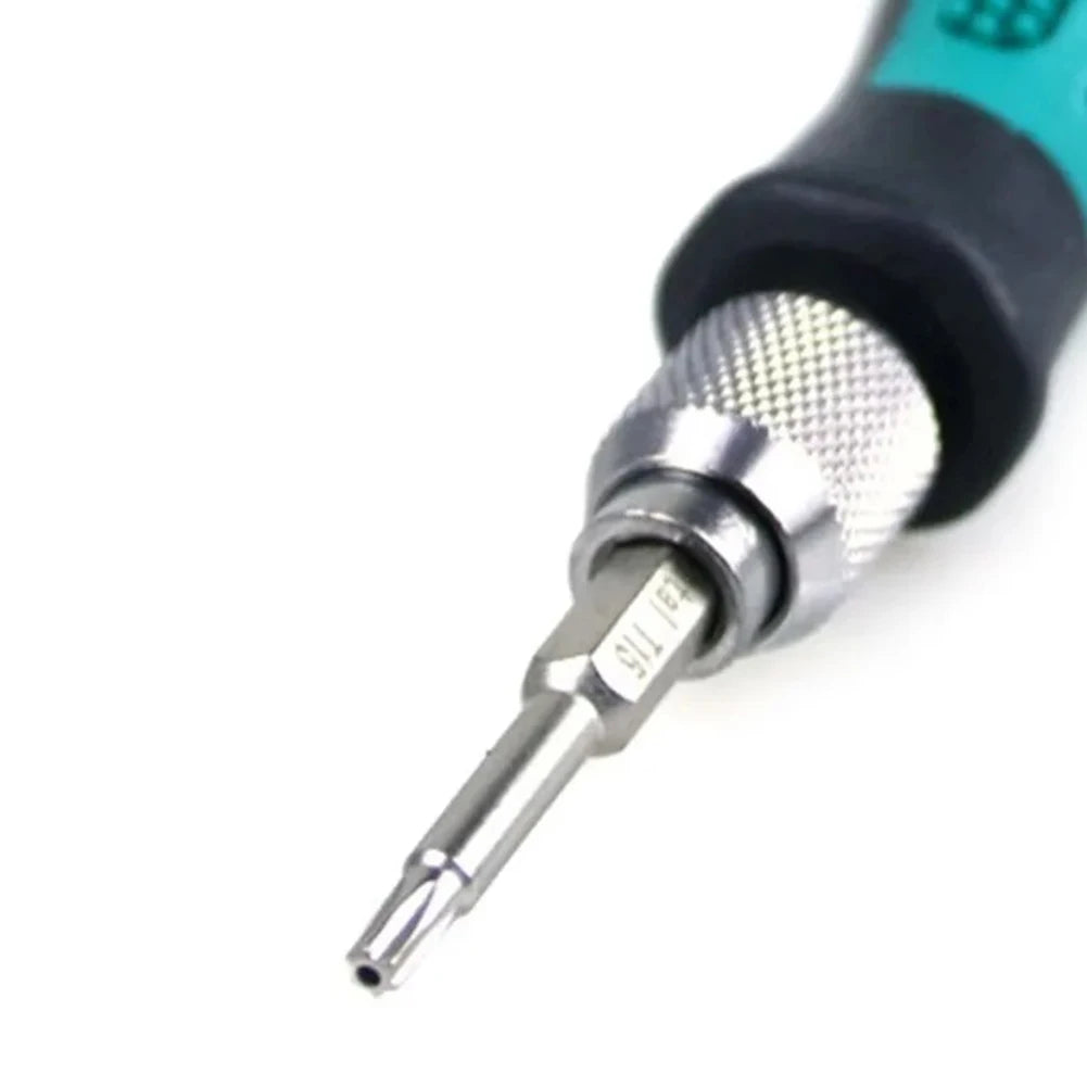 1pc Screwdriver Handle With Self-Locking Non-Slip Screwdriver Bit Holder For Screwdriver Bit Holder Electrician Power Tools Qme