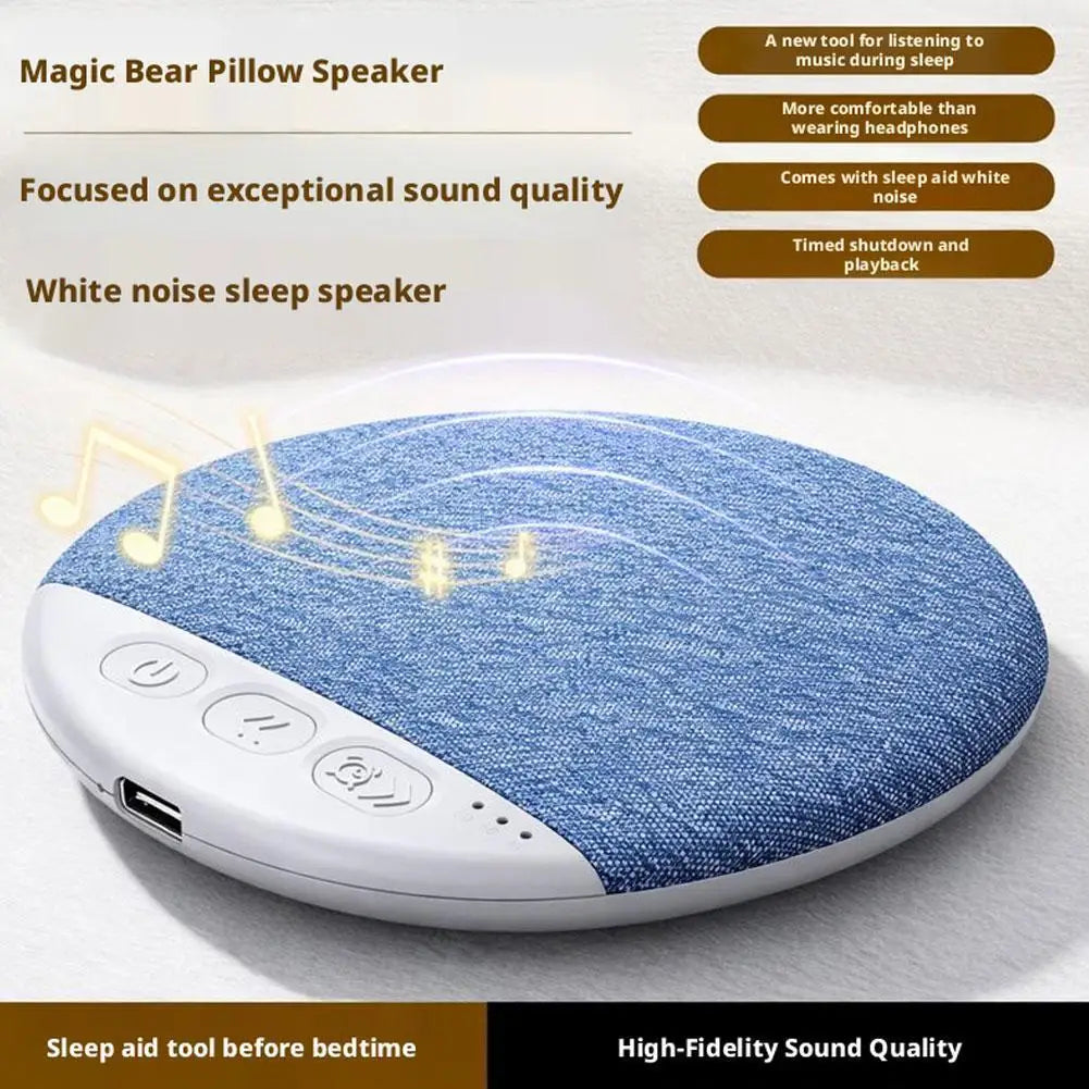 Bedroom Pillow Speaker Under Sleeping Bluetooth 5 4 Mini Bone Qme