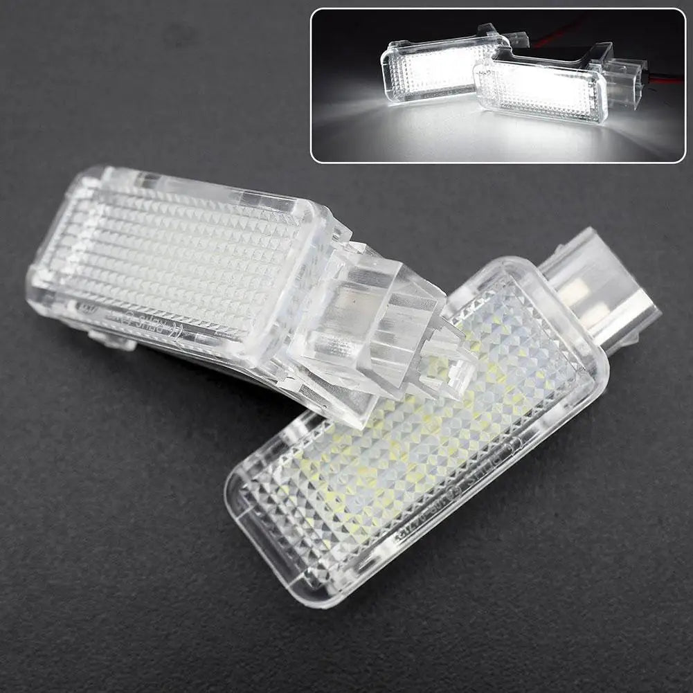 for VOLKSWAGEN B5/B6/CC Seat Lamp Footwell Lamp LED Luggage Compartment Trunk Boot Lights for VW Golf MK5 MK6 MK7 Qme