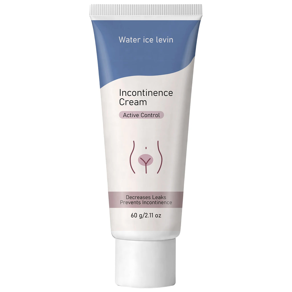 Active Control Incontinence Care Cream with Collagen, Gentle Moisturizing Intimate Skin Cream Qme Beige 60g