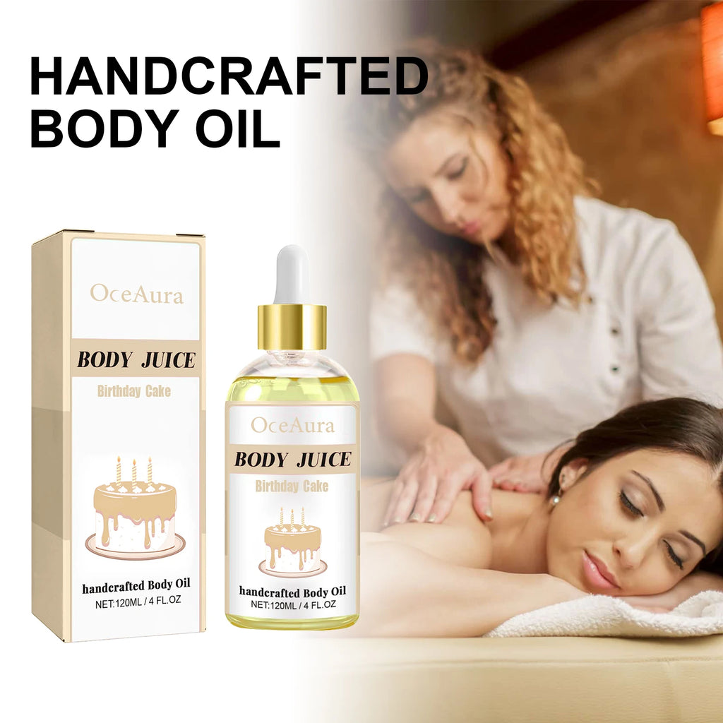 Sweet Fragrance Body Oil Multiple Delightful Scents Moisturizing Nourishing Skin Care Lightweight Non Greasy Fast Absorbing Qme