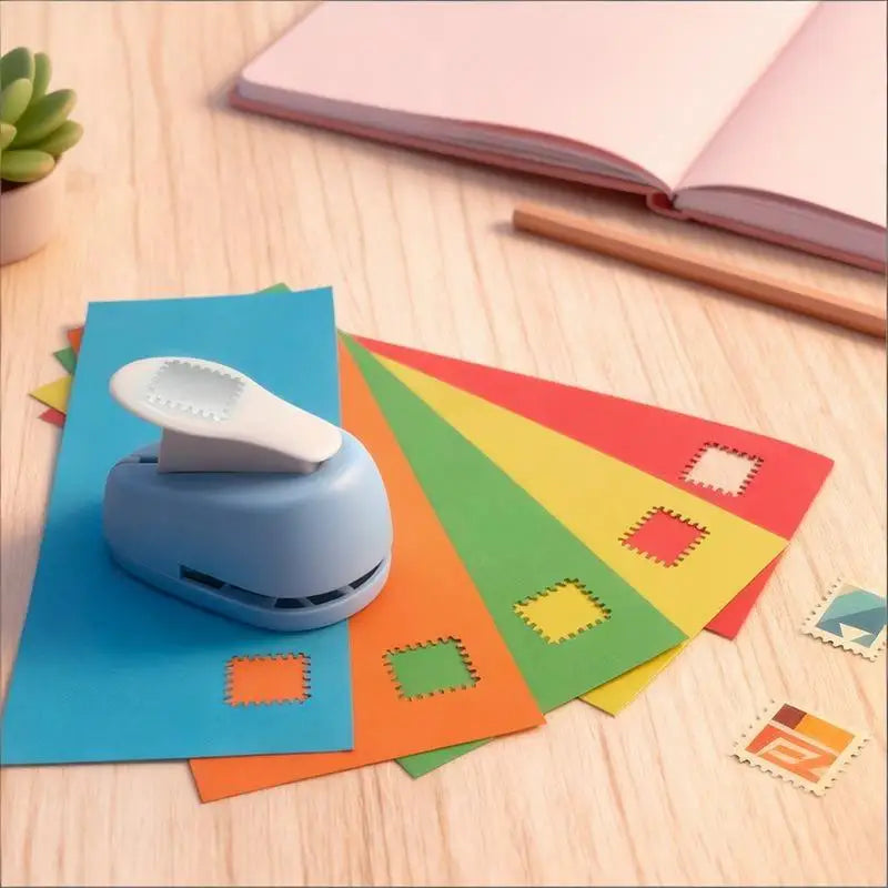 Stamp Border DIY Punch Shape Craft Puncher Embossing Machine Easy Qme