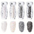 Fairy Micro Crystal Beads 3D Nail Art Accessories DIY Pixie Design Qme 1 set