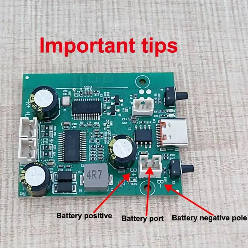 2 10W Dual Channel DC 5V 3 7V TWS Bluetooth Amplifier Board Easy Qme