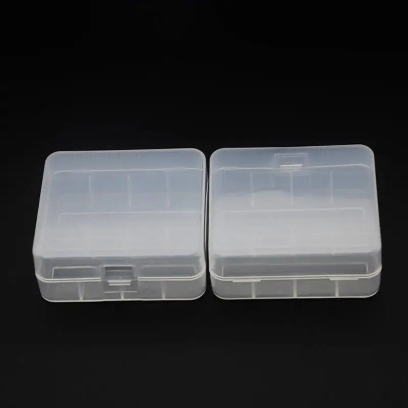 26650 Battery Storage Box 2X Slot Plastic Durable Case Holder Safe Qme
